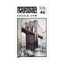 Brooklyn Bridge, USA Postage