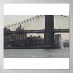 Brooklyn Bridge Waterfall- J #3 Posters