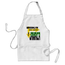 Brooklyn By Way of Jamaica With Arrows Apron