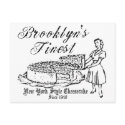 BROOKLYN CHEESECAKE postcards by From9To5 BROOKLYN CHEESECAKE postcards