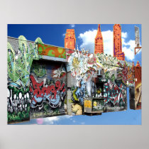 Brooklyn collage print