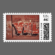 Brooklyn graffiti, 1974 postage