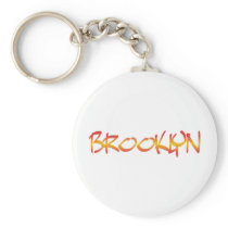 Brooklyn Graffiti Key Chain
