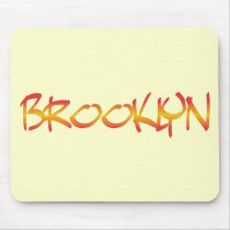 Brooklyn Graffiti Mousepad