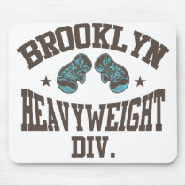 Brooklyn Heavyweight Division Mocha mousepads by brev87 Brooklyn Heavyweight Division Mocha mousepads