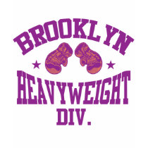 Brooklyn Heavyweight Division Purple t-shirts