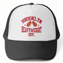 Brooklyn Heavyweight Division Red Mesh Hat