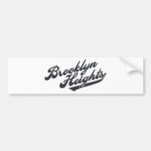 Brooklyn Heights Bumper Stickers