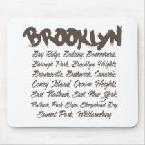 Brooklyn Hoods Mouse Pads
