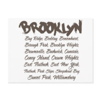 Brooklyn Hoods Post Cards