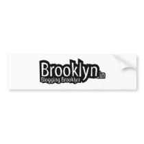 Brooklyn.in Bumper Sticker bumper stickers by brooklynin Brooklyn.in Bumper Sticker bumper stickers