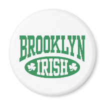 Brooklyn Irish Fridge Magnet