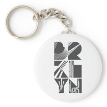 Brooklyn Lines Key Chain