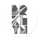 Brooklyn Lines Stickers