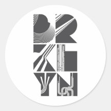 Brooklyn Lines Stickers