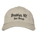 Brooklyn, N.Y., Best Borough embroidered hats