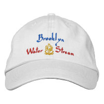 Brooklyn Name With English Meaning White embroidered hats by Fashioncasbah Brooklyn Name With English Meaning White embroidered hats