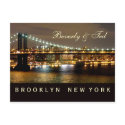 Brooklyn New York Wedding Design postcards by perfectpostage Brooklyn New York Wedding Design postcards