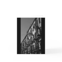 Brooklyn, NY Fire Escapes Greeting Cards