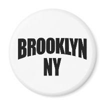 Brooklyn NY New York Fridge Magnet