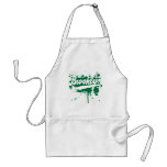 Brooklyn Painted Green Apron