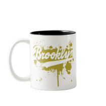 Brooklyn Painted Mustard Mug