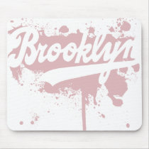 Brooklyn Painted Pink Mousepad