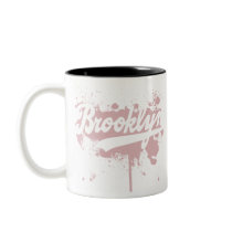 Brooklyn Painted Pink Mug