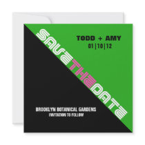 Brooklyn Save the Date:  Lime Berry Personalized Announcement