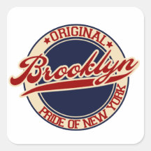 Brooklyn Square Sticker