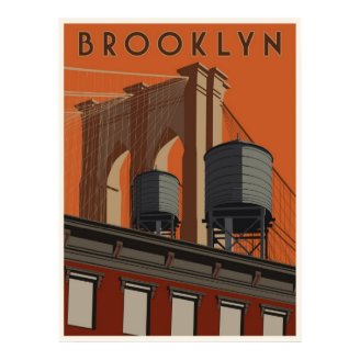 Brooklyn travel poster