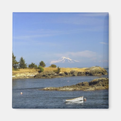 Brooks Point & Mt. Baker - Magnet
