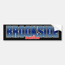 Brookside Bumper Bumper Stickers