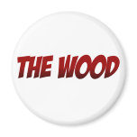 Brookwood Broncos THE WOOD Football Basketball Fridge Magnets