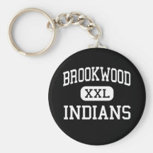 Brookwood - Indians - Junior - Glenwood Illinois Keychain