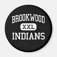 Brookwood - Indians - Junior - Glenwood Illinois Refrigerator Magnets