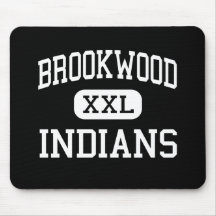 Brookwood - Indians - Junior - Glenwood Illinois Mouse Mats