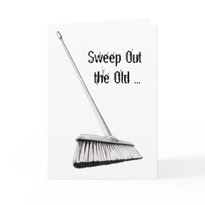 Broom New Year Card 2009 by floatinglemons
