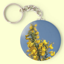 Broom Scotch Wildflowers keychains