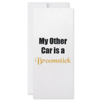 Broomstick Rack Cards
