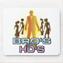 Bro's Before Ho's Mousepads