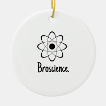 Broscience Funny Christmas Ornament