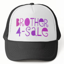 Brother 4-sale hats by BoogieMonst Brother 4-sale hats