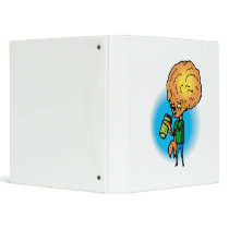 Brother Alien Drinking Soda 3 Ring Binders