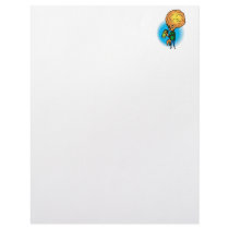 Brother Alien Drinking Soda Letterhead Template
