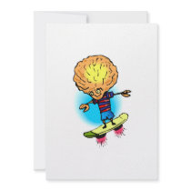Brother Alien Sky Boarding Personalized Announcement