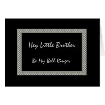 BROTHER - Be My Bell Ringer - Checkerboard Cards