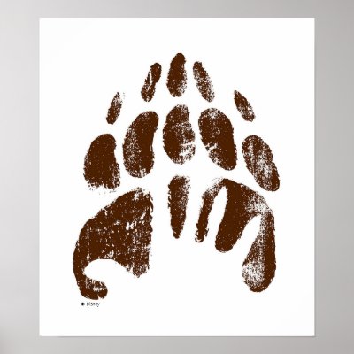 Brother Bear Footprint Handprint Disney