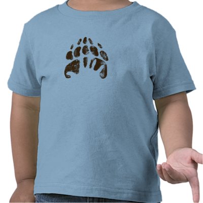 Brother Bear Footprint Handprint Disney t-shirts