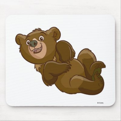 Brother Bear Koda lying down Disney mousepads